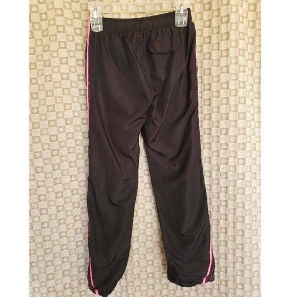 Justice Girls Everyday Jogger Fleece Lined Track Pants Black Pink size 10 NWOT - Picture 4 of 7